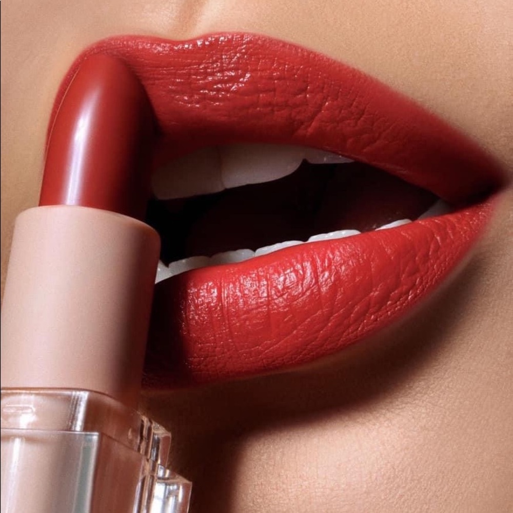 KKW BEAUTY Red Crème Lipstick in Candy Apple Red